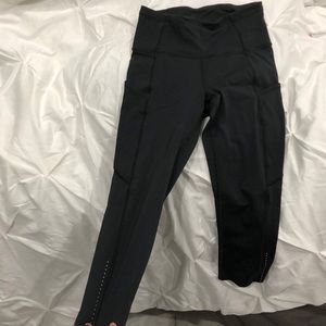 Lululemon leggings 4 fast and free crop